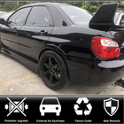 Subaru Impreza 2000–2007 Riteņu arku uzlikas (plastmasa) foto 2
