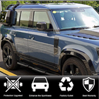 Land Rover Defender 2019– Spoguļu vāciņi (oglekļa šķiedra) foto 2