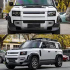 Land Rover Defender 2019– Priekšējā bampera lūpa (Oglekļa šķiedra) foto 2