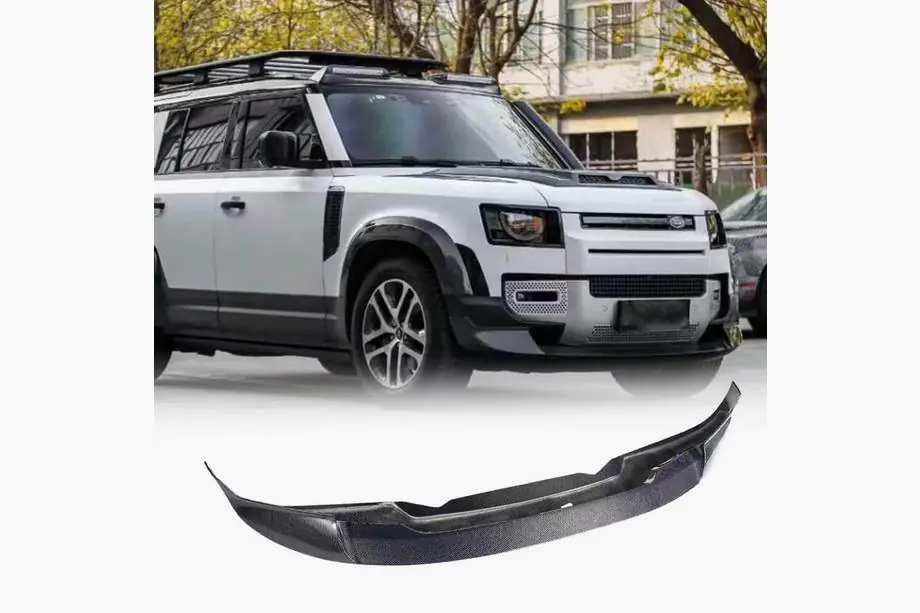 Land Rover Defender 2019– Priekšējā bampera lūpa (Oglekļa šķiedra) Image