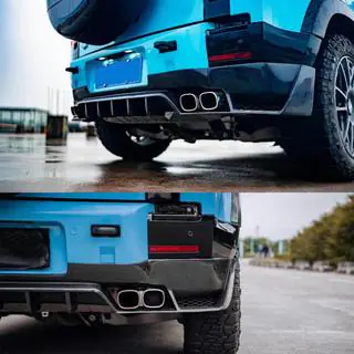 Aizmugurējā bufera difuzors (karbons) Land Rover Defender 2019– foto 2