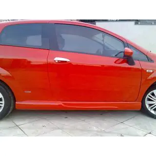 Sānu sliekšņi (3 durvju, krāsošanai) Fiat Punto Grande/EVO 2006–2018 foto 4