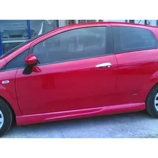 Sānu sliekšņi (3 durvju, krāsošanai) Fiat Punto Grande/EVO 2006–2018 foto 3