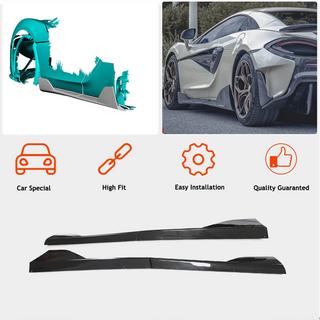 Sānu sliekšņi (oglekļa šķiedra) McLaren 540C/570S 2015–2020 foto 2
