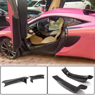 Sliekšņu uzlikas (Oglekļa šķiedra) McLaren 540C/570S 2015–2020 foto 1