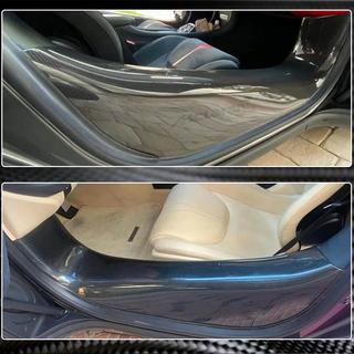 Sliekšņu uzlikas (Oglekļa šķiedra) McLaren 540C/570S 2015–2020 foto 4