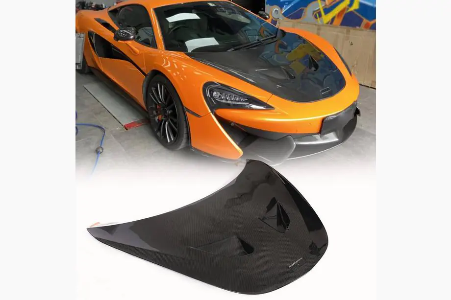 McLaren 540C/570S 2015–2020 Motora pārsegs (oglekļa šķiedra) Image