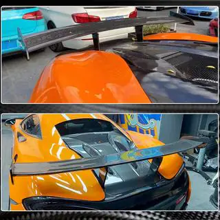Spoileris V2 (oglekļa šķiedra) McLaren 540C/570S 2015–2020 foto 4