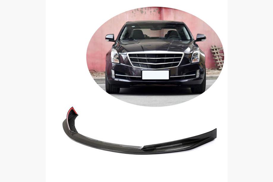Cadillac ATS 2012–2019 Priekšējā bufera Lip uzlika (priekš Base 2015-2017, oglekļa šķiedra) Image