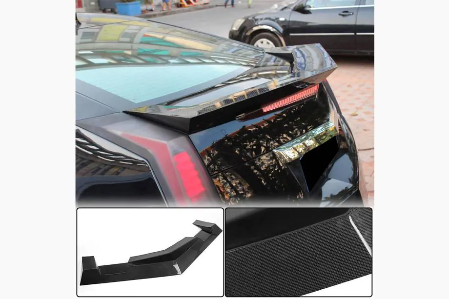 Cadillac CTS 2007–2014 Spoileris (CTS Non-V, oglekļa šķiedra) Image