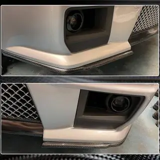 Priekšējā bampera Flap uzlikas (CTS V Coupe, oglekļa šķiedra) foto 4