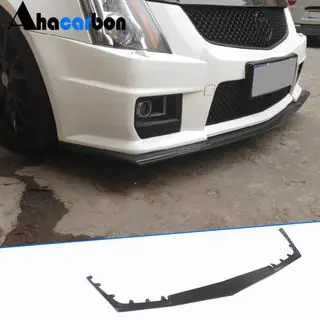 Priekšējā bampera lūpa Lip V1 (CTS V Coupe, oglekļa šķiedra) foto 1