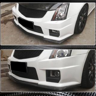 Priekšējā bampera lūpa Lip V1 (CTS V Coupe, oglekļa šķiedra) foto 3
