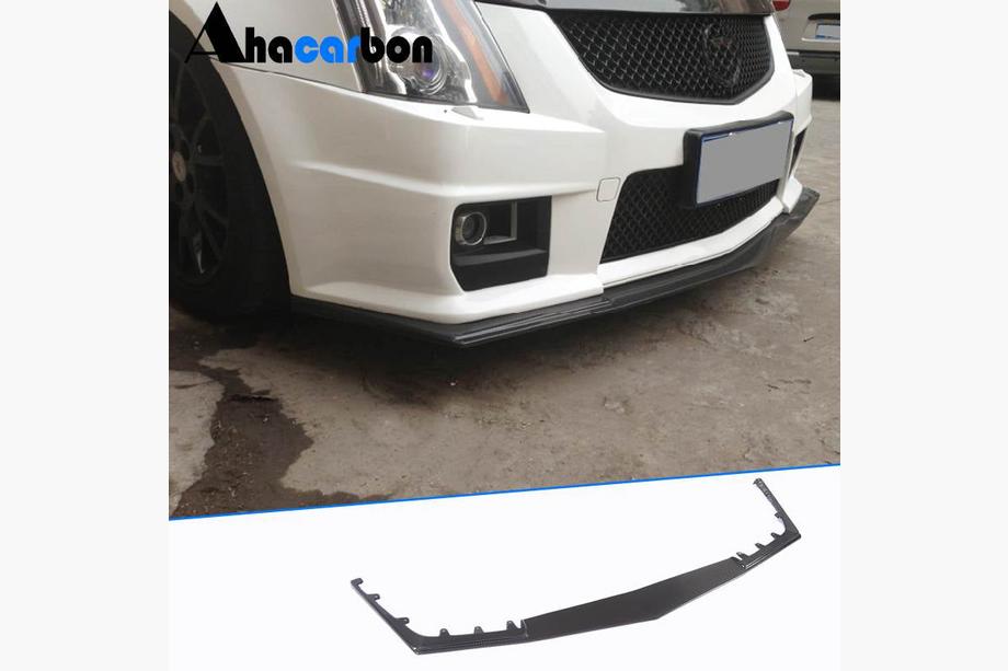 Cadillac CTS 2007–2014 Priekšējā bampera lūpa Lip V1 (CTS V Coupe, oglekļa šķiedra) Image