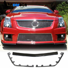 Cadillac CTS 2007–2014 Priekšējā bampera uzlikas (CTS V Coupe, oglekļa šķiedra) foto 1