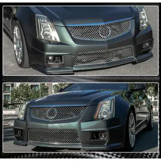 Priekšējā bampera uzlikas (CTS V Coupe, oglekļa šķiedra) foto 2