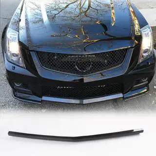 Priekšējā bampera lūpa Lip V2 (CTS V Coupe, oglekļa šķiedra) foto 1