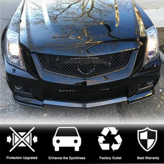 Priekšējā bampera lūpa Lip V2 (CTS V Coupe, oglekļa šķiedra) foto 3