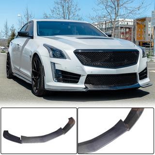 Priekšējā bufera lūpa Lip V2 (CTS V Sedan 2016-2019, oglekļa šķiedra) foto 1