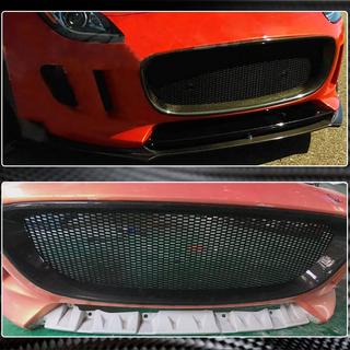 Radiatora reste (2013-2016, oglekļa šķiedra) Jaguar F-Type 2013–2024 foto 4