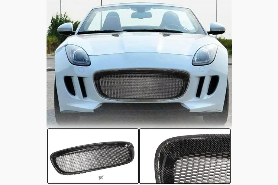 Jaguar F-Type 2013–2024 Radiatora reste (2013-2016, oglekļa šķiedra) Image