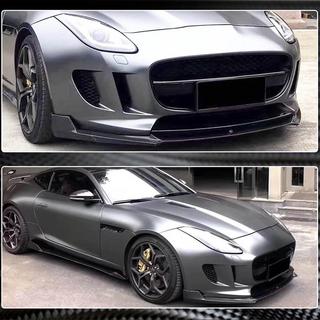 Priekšējā bampera lūpa Lip (2013-2016, karbons) Jaguar F-Type 2013–2024 foto 4