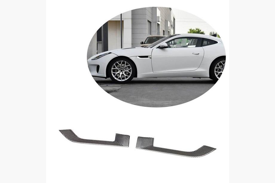 Jaguar F-Type 2013–2024 Priekšējo spārnu uzlikas (2013-2016, oglekļa šķiedra) Image