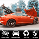 Jaguar F-Type 2013–2024 Sānu sliekšņu uzlikas (2013-2016, oglekļa šķiedra) foto 2