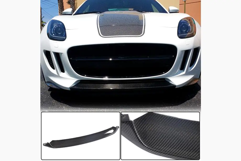 Jaguar Project 7 2013–2015 Priekšējā bampera lūpa (2013-2015, Karbons) Image
