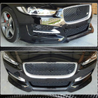 Jaguar XE 2016– Priekšējā bampera lūpas uzlika (2015-2019, oglekļa šķiedra) foto 5