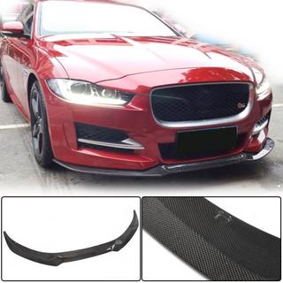 Priekšējā bampera lūpas uzlika (2015-2019, oglekļa šķiedra) Jaguar XE 2016– foto 1