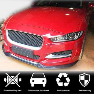 Priekšējā bampera lūpas uzlika (2015-2019, oglekļa šķiedra) Jaguar XE 2016– foto 3