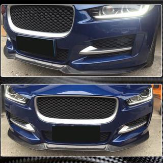 Priekšējā bampera lūpas uzlika (2015-2019, oglekļa šķiedra) Jaguar XE 2016– foto 4