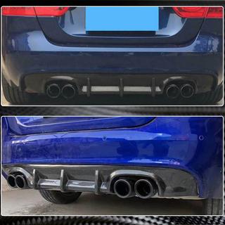 Aizmugurējā bampera difuzors V1 (2015-2019, Oglekļa šķiedra) Jaguar XE 2016– foto 3
