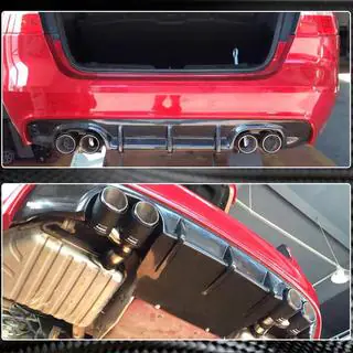 Aizmugurējā bampera difuzors V1 (2015-2019, Oglekļa šķiedra) foto 4