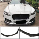 Jaguar XF 2016– Priekšējā bampera lūpa Lip (2016-2020, oglekļa šķiedra) foto 1