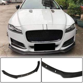 Priekšējā bampera lūpa Lip (2016-2020, oglekļa šķiedra) Jaguar XF 2016– foto 1