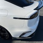Kia Stinger 2017–2023 Aizmugurējā bampera uzlika (2017-2020, oglekļa šķiedra) foto 4