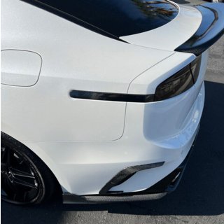 Aizmugurējā bampera uzlika (2017-2020, oglekļa šķiedra) Kia Stinger 2017–2023 foto 4
