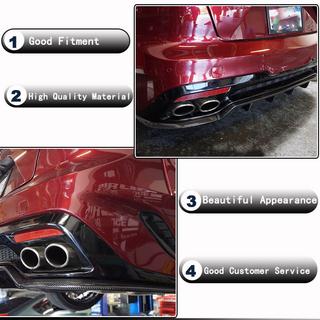 Aizmugurējā bufera difuzors (karbons) Kia Stinger 2017–2023 foto 2