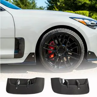 Priekšējo spārnu uzlikas (karbons) Kia Stinger 2017–2023 foto 1