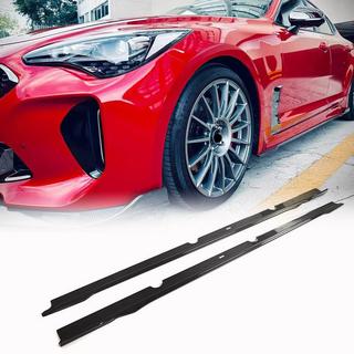 Sānu sliekšņi (oglekļa šķiedra) Kia Stinger 2017–2023 foto 1
