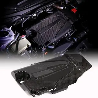 Dzinēja dekoratīvais vāks (oglekļa šķiedra) Honda Civic Sedans X 2016–2021 foto 1