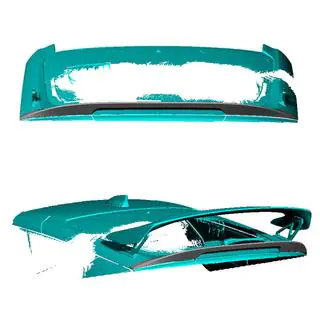 Spoileris (karbons) Honda Civic HB 2021– foto 2