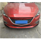 Mazda 3 2013–2019 Priekšējā bampera lūpas uzlika Lip (2014-2016, Carbon) foto 3