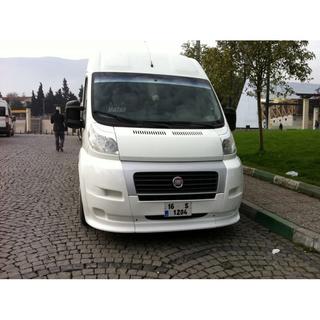 Priekšējā bampera uzlika 2006-2014 (3 daļas, krāsošanai) Peugeot Boxer 2006–2025 foto 2