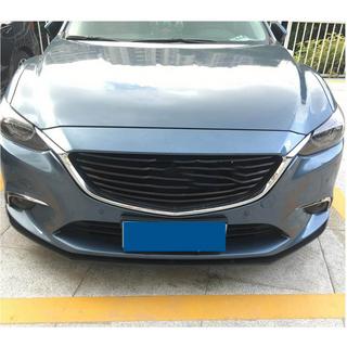 Priekšējā bampera lūpa Lip V2 (2017-2019, oglekļa šķiedra) Mazda 6 2012–2024 foto 4