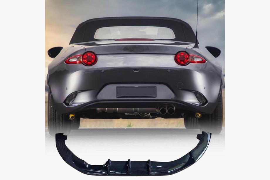 Mazda MX-5 2014– Aizmugurējā bufera difuzors V1 (2022+, Carbon) Image