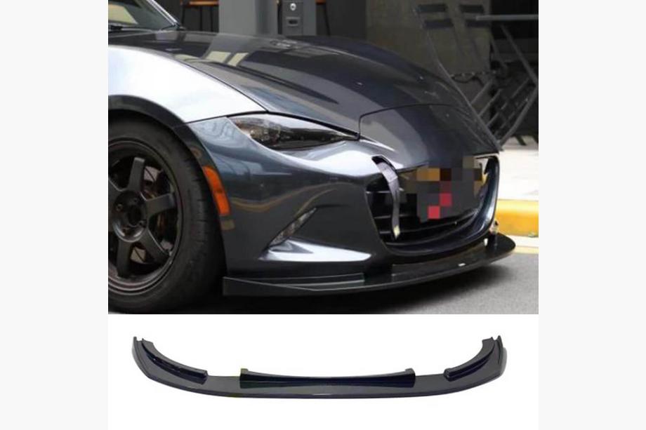 Mazda MX-5 2014– Priekšējā bampera lūpa Lip V2 (2022+, Carbon) Image