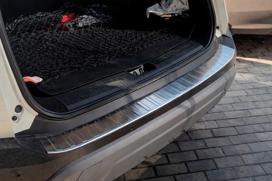 Nissan X-trail T33/Rogue 2022– Carmos aizmugurējā bampera aizsarguzlika (e-Power, nerūsējošais tērauds, matēts) Image